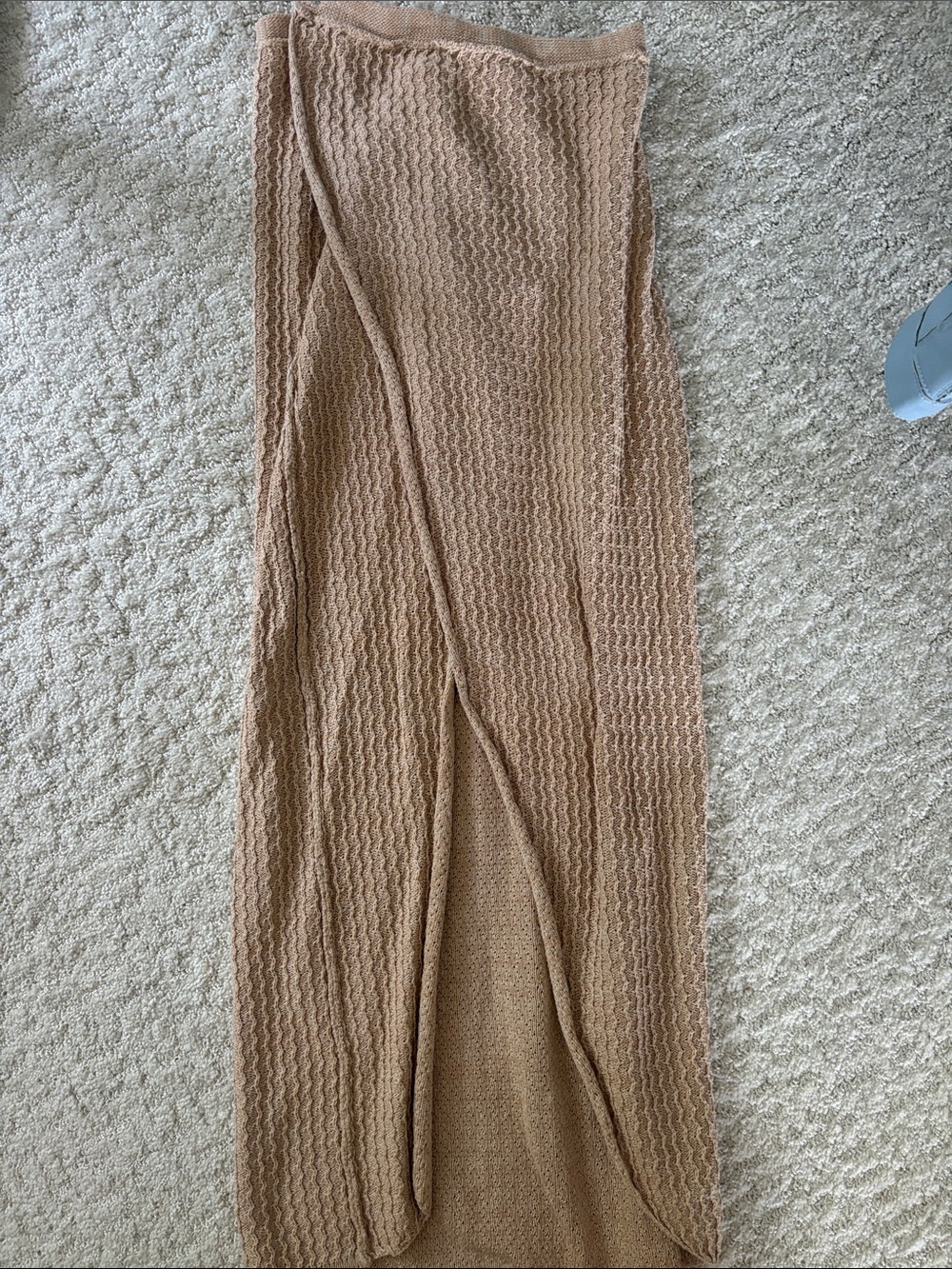 Beige Ribbed Set - Picture 2 of 3